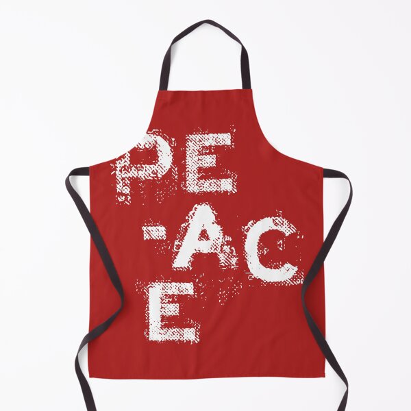 Item preview, Peace White Letters designed and sold by Alicia Buelow.