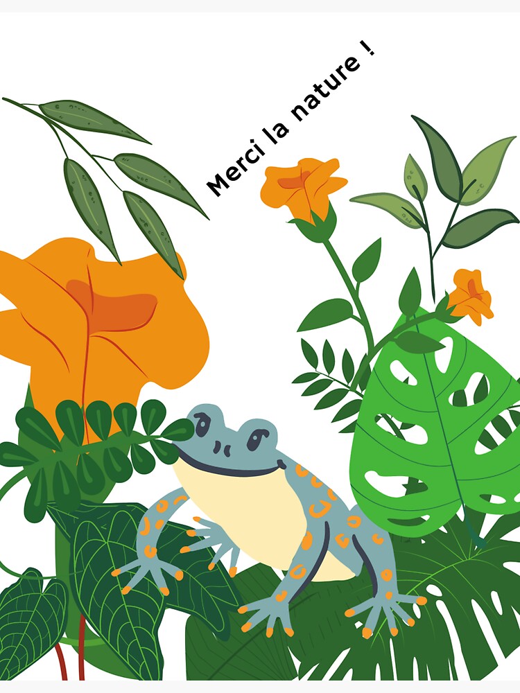 "thank you nature" Sticker for Sale by Ziranoune | Redbubble