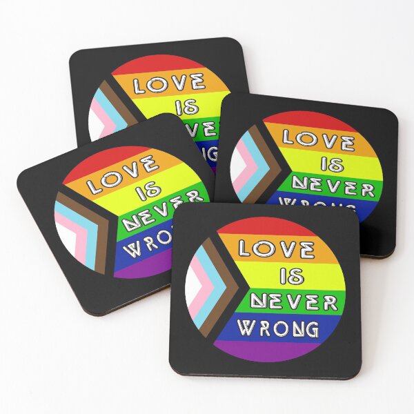 Item preview, My rainbow love is never wrong drawing designed and sold by Blondiabshop.
