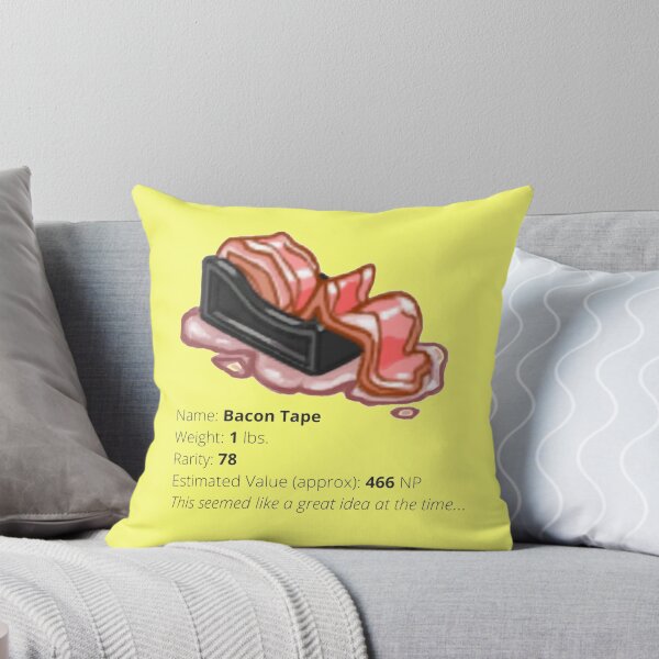 Item preview, Bacon Tape Neopets Item ORIGINAL by SillyFun.redbubble.com designed and sold by SillyFun.