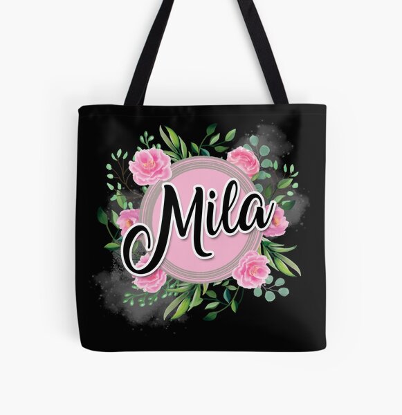 Mila Initial Tote Bag