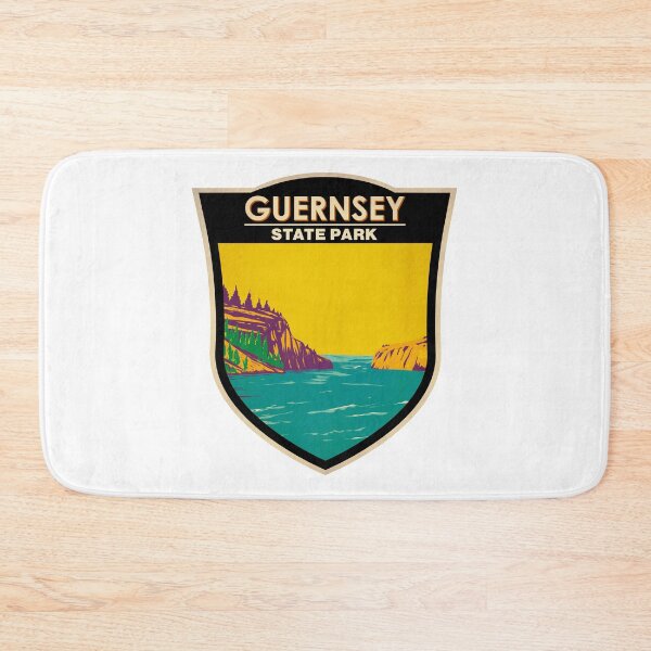 Item preview, Guernsey State Park Wyoming Badge designed and sold by KrisSidDesigns.