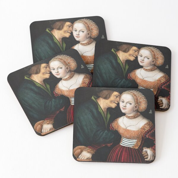 Item preview, Lovers (Cranach) designed and sold by ArtHistorical.
