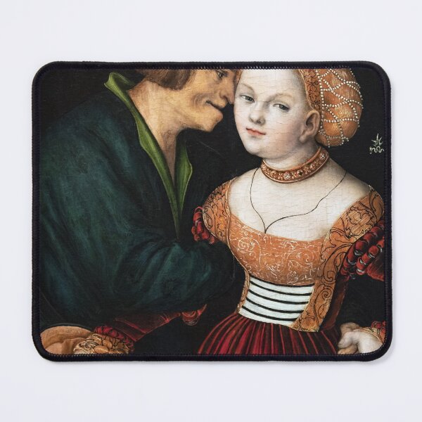 Item preview, Lovers (Cranach) designed and sold by ArtHistorical.