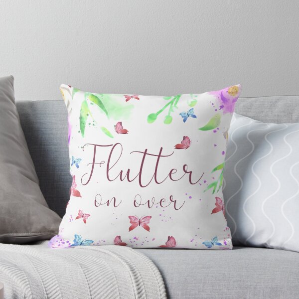 Item preview, Butterflies and flowers-Flutter on over designed and sold by RaspberryParty.