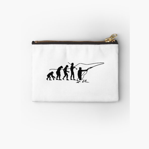 Item preview, Funny Fishing Evolution of Fishing Born to go fishing Forced to work Fisherman Stick Figure Bones I love Fishing Art Design Happy Apparel Essential Inspiration Joy Mood Funny designed and sold by DesignByHeartUK.
