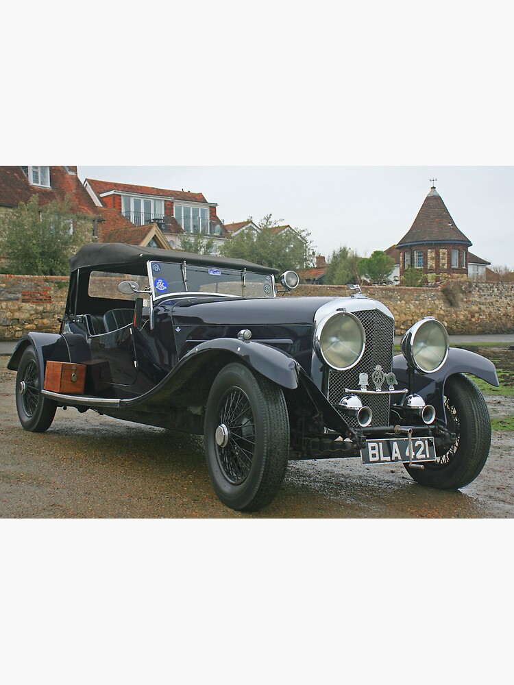 "Classic Car, Bosham, December 2021" Sticker for Sale by RedHillDigital