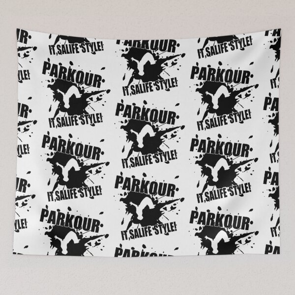 Item preview, Parkour It salife style extreme sports jumping dance Art Design Happy Apparel Essential Inspiration Joy Mood Funny designed and sold by DesignByHeartUK.