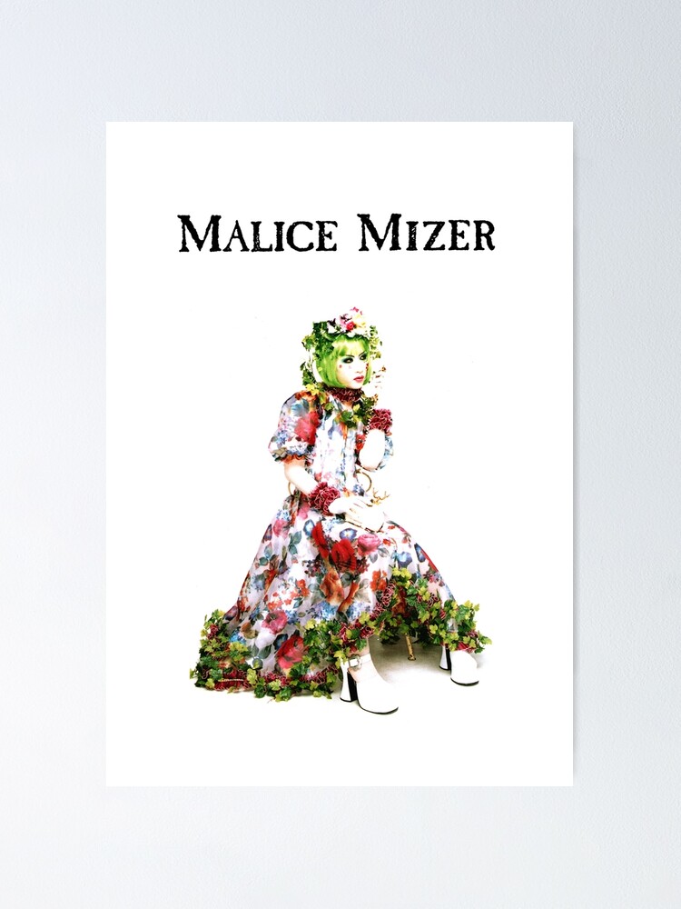 Malice Mizer Mana Mana Sama From Voyage Photo Set Poster For Sale By Cantavanda Rose Redbubble