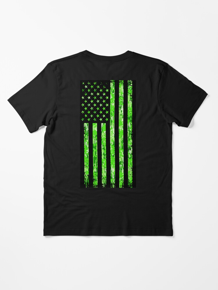 Camo american flag clearance shirt