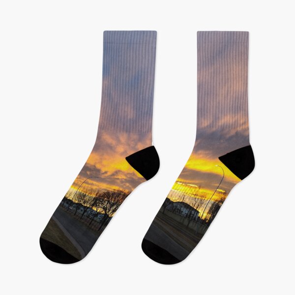 Item preview, Sunset in Suburbia  designed and sold by ArtwithGreg.