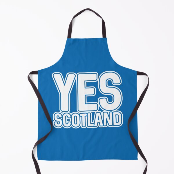 Item preview, YES SCOTLAND, Scottish Independence White and Saltire Blue Layered Text Slogan designed and sold by MacPean.