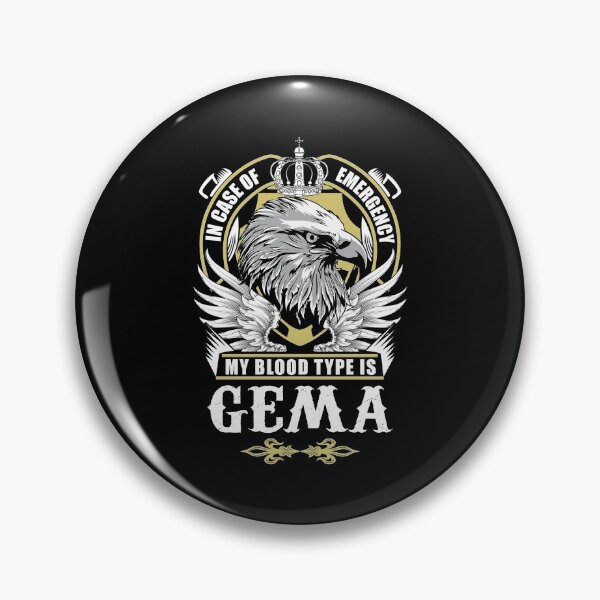 Item preview, Camiseta con nombre de Gema - En caso de emergencia, mi tipo de sangre es Camiseta con artículo de regalo de Gema designed and sold by artiagasonya.