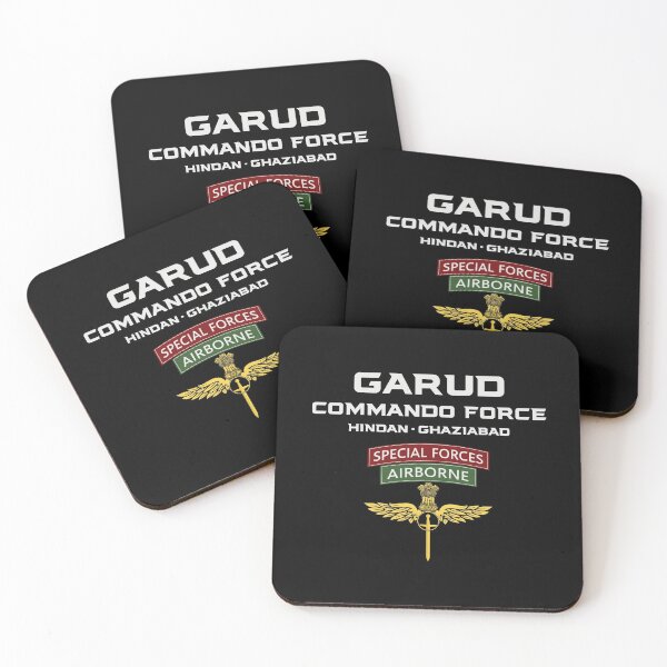 Item preview, Garud Commando Force Indian Special Force Emblem 1357 designed and sold by TheAplus.