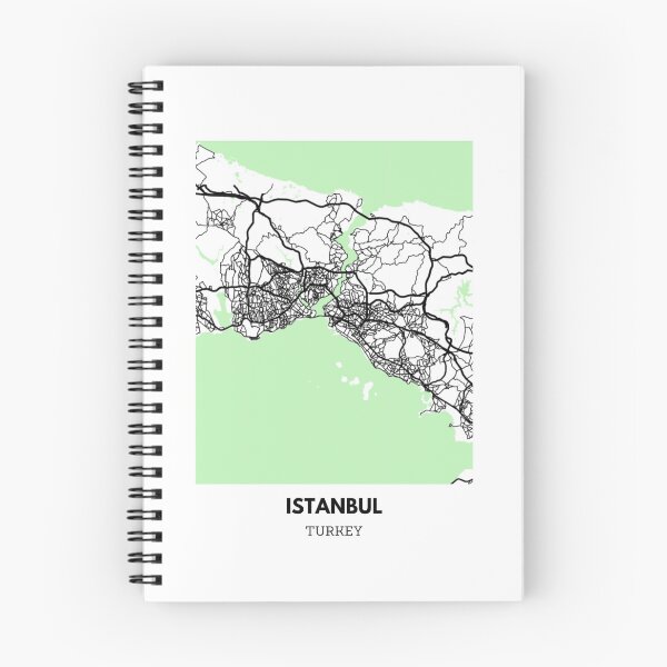 Item preview, ISTANBUL CITY MAP POSTER designed and sold by Hola Ilustra.