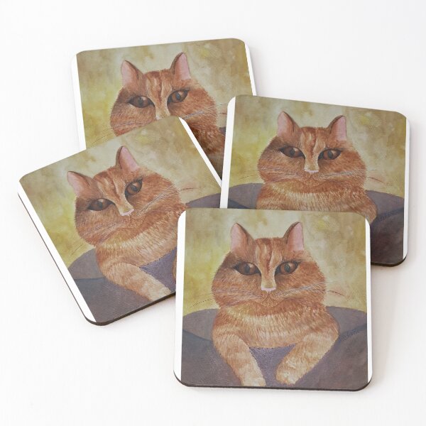 Item preview, Amber the cat designed and sold by Mirjana Mitrović.