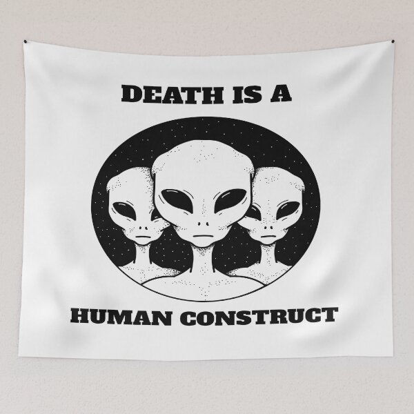 Item preview, Death Is A Human Construct From The Alien Interview Tape 1964 designed and sold by LMcDs.