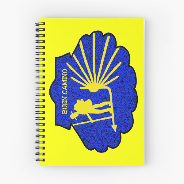 Item preview, Way of St. James pilgrims designed and sold by TanTrisTani.