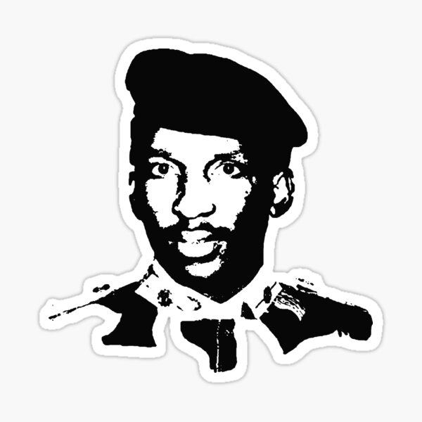 Thomas Sankara "Africa's Che Guevara" Sticker