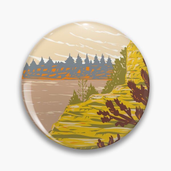 Item preview, Keyhole State Park Wyoming Vintage designed and sold by KrisSidDesigns.