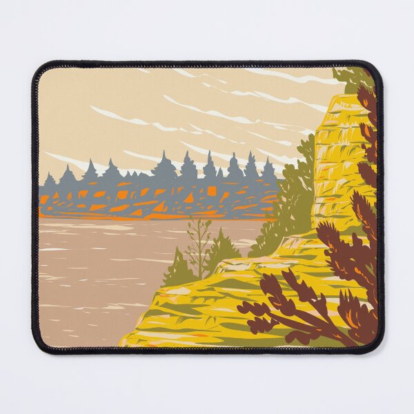 Item preview, Keyhole State Park Wyoming Vintage designed and sold by KrisSidDesigns.