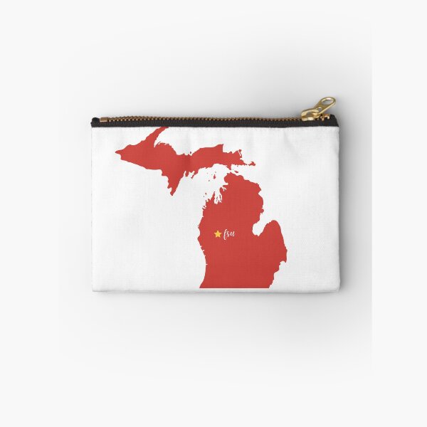 Item preview, Big Rapids College Michigan Star on map designed and sold by opptop.