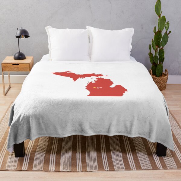 Item preview, Big Rapids College Michigan Star on map designed and sold by opptop.