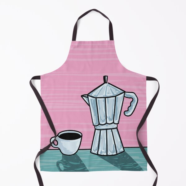 Item preview, Retro Cute Coffee Drawing designed and sold by trajeado14.