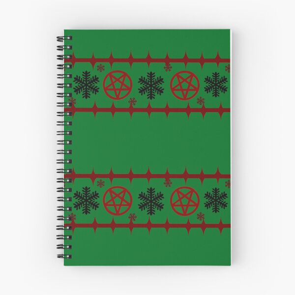Item preview, Merry Creepmas | Occult Christmas Pattern designed and sold by Arcana-Craft.