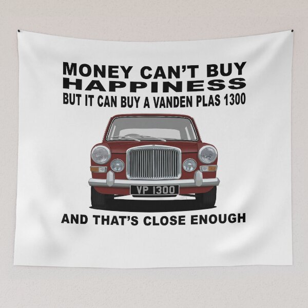 Item preview, Vanden Plas 1300 Princess ADO16 Damask Red Art Illustration designed and sold by Hamilton illustrations.
