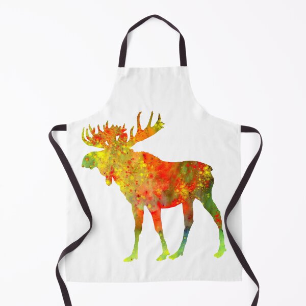 Item preview, Moose Watercolor Art designed and sold by maryedenoa.