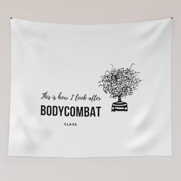 Item preview, Funny BodyCombat Messy Hair Design designed and sold by Cute-Jory-Store.