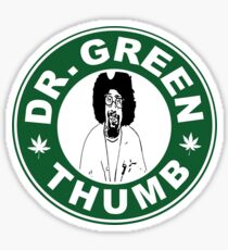 Dr. Green THumb Sticker