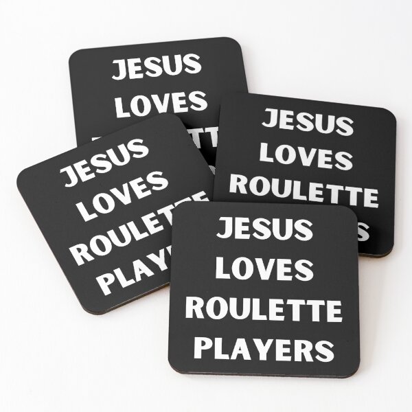 Item preview, Jesus Loves Roulette Players designed and sold by SloganExpress.