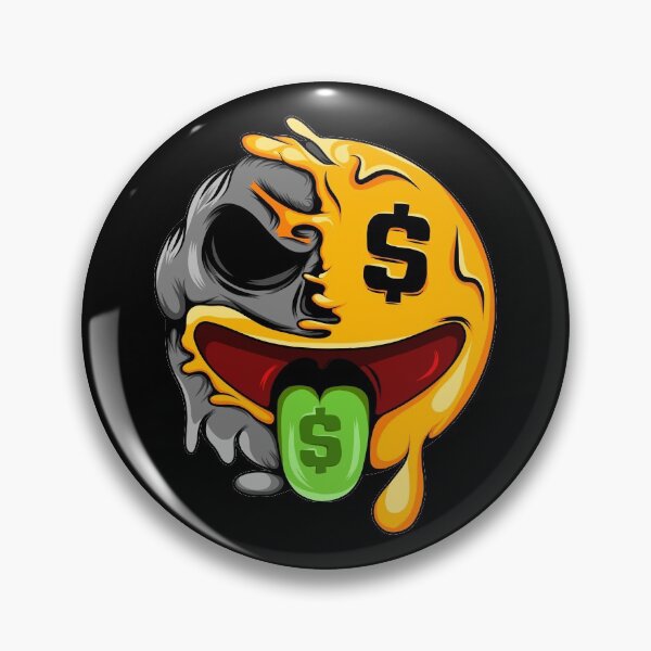 Artikelvorschau, Geld-Zombie-Emoji entworfen und verkauft von D3monic.