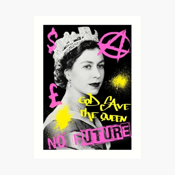 インパクトアート】GOD SAVE THE SKULL QUEEN