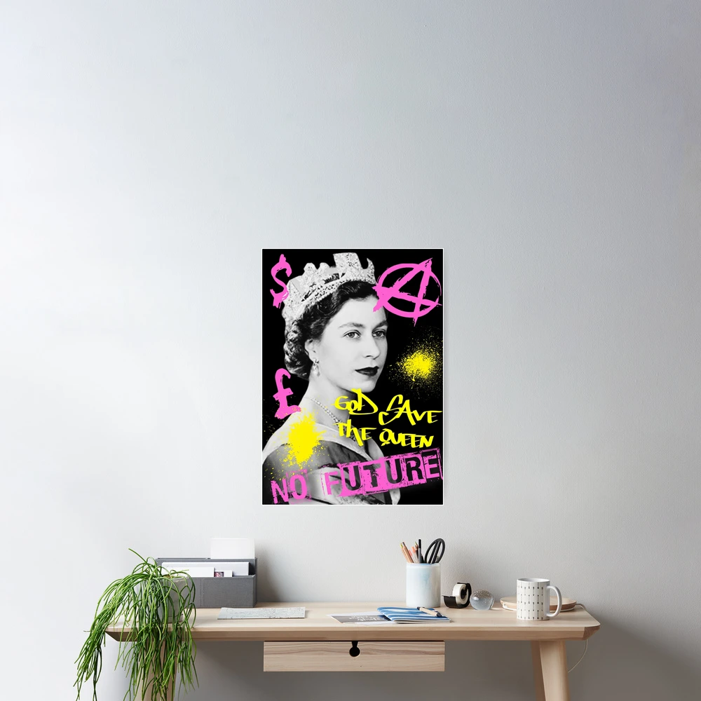 Queen Elizabeth punk, God save the Queen