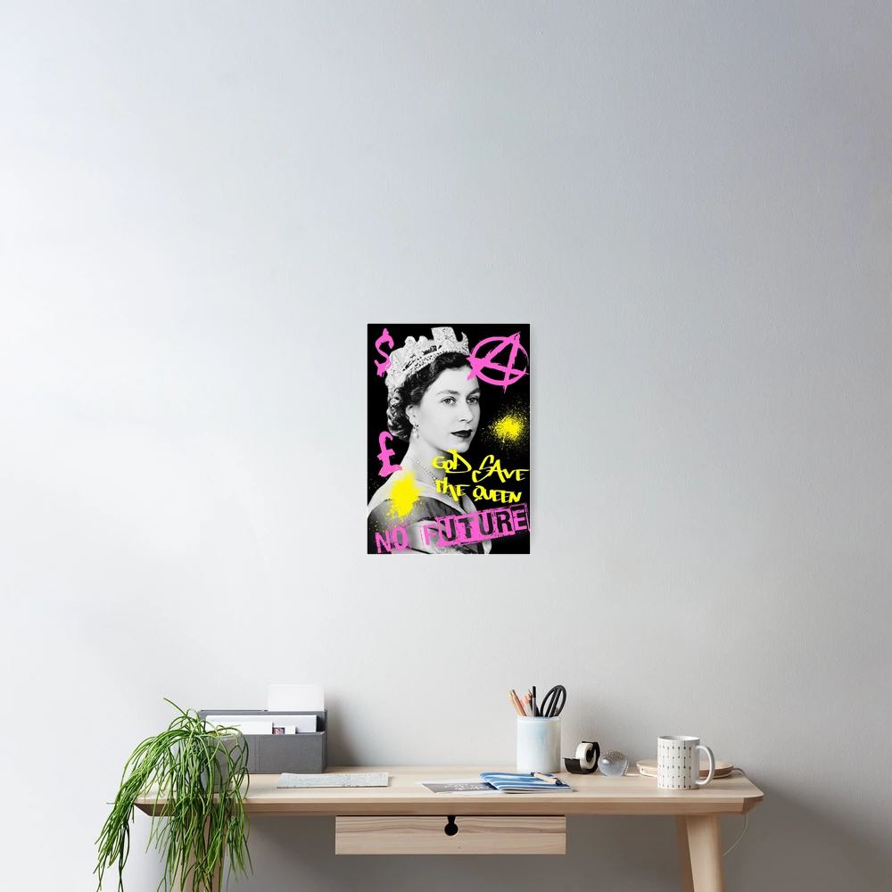 Queen Elizabeth punk, God save the Queen