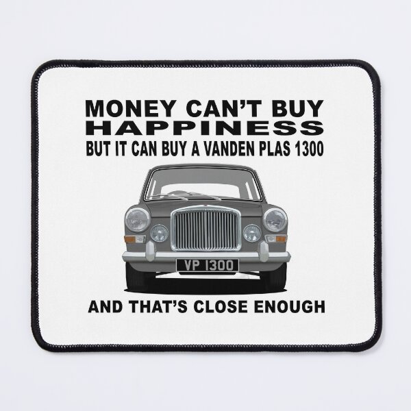 Item preview, Vanden Plas 1300 Princess ADO16 Dark Grey Art Illustration designed and sold by Hamilton illustrations.