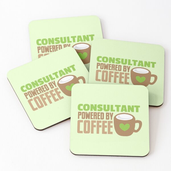 Item preview, consultant powered by coffee designed and sold by jazzydevil.