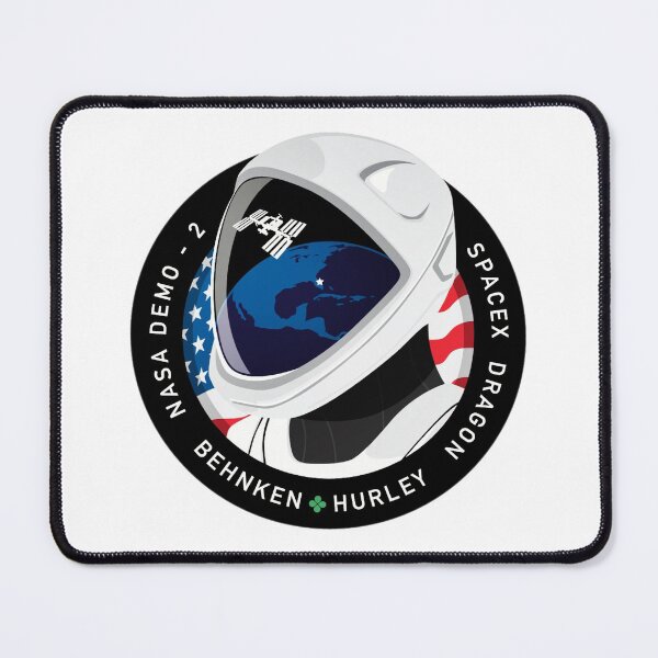 Item preview, SpaceX Artwork for DM-2 designed and sold by Nikki SpaceStuffPlus.