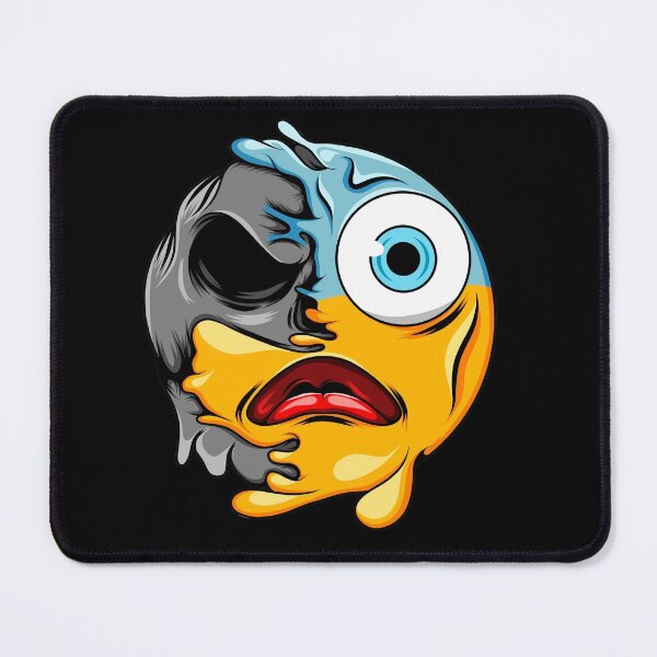 Aperçu de l'œuvre Emoji zombie étonné créée et vendue par D3monic.