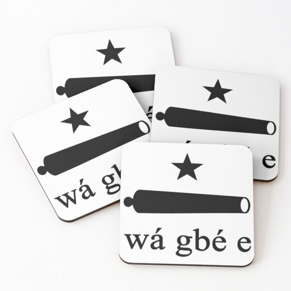 Item preview, funfun Kanonu flag (Yoruba Come and Take It Flag) designed and sold by JonathanR1994.