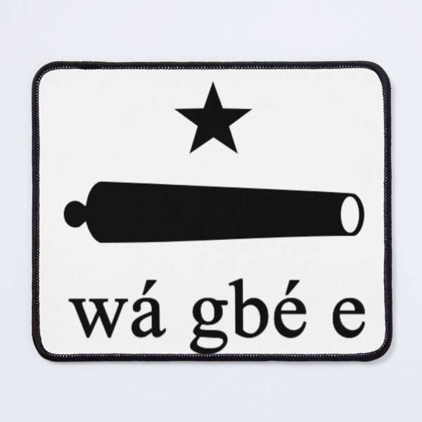 Item preview, funfun Kanonu flag (Yoruba Come and Take It Flag) designed and sold by JonathanR1994.