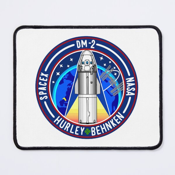 Item preview, SpaceX Demo 2 Logo designed and sold by Nikki SpaceStuffPlus.