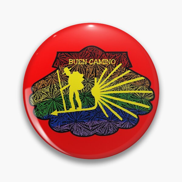 Item preview, Way of St. James pilgrims designed and sold by TanTrisTani.