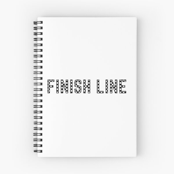 Item preview, finish line text design designed and sold by nasani.