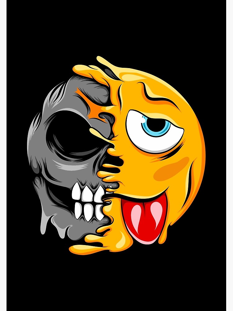 "Tongue Zombie Emoji" Poster for Sale by D3monic Redbubble