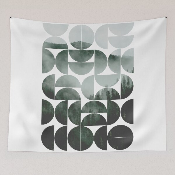 Item preview, Mid-Century Modern PNW Forest III designed and sold by admkng.