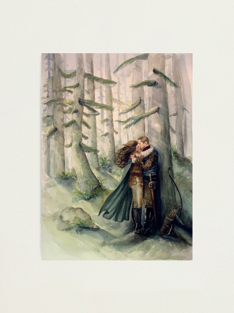 Alternate view of Snow and Charming Photographic Print
